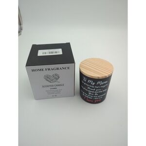 Scented Candle Gift for Mom 10oz Fresh Linen Soy Wax Jar Mother's Day New